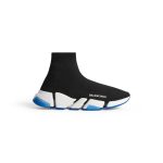 Men’s Speed 2.0 Clear Sole Recycled Knit Sneaker in Black